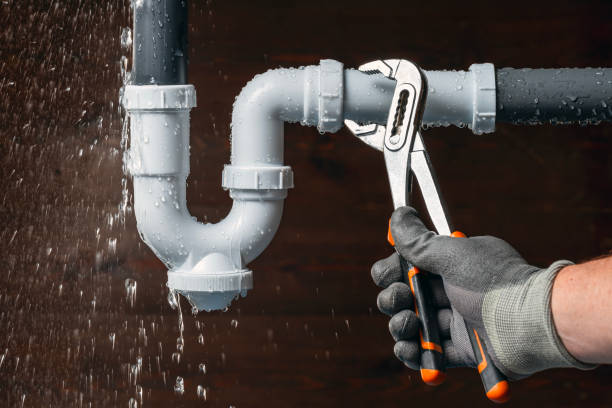 Professional Drain Cleaning technician working in Island Lake, IL